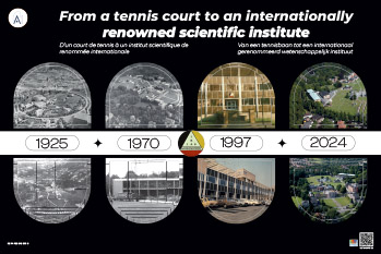 Poster From Tennis court to scientific institute