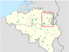 Carte du réseau BRAMS