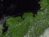 Simulation d'une image satellite de type MODIS