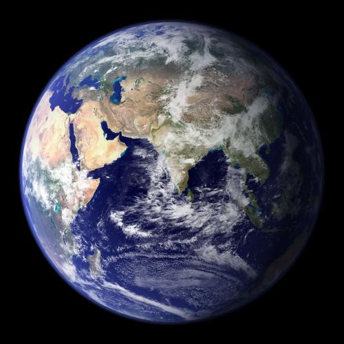 Earth seen from space