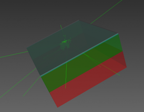 Simulation SPENVIS Geant4 de l'interaction des protons GCR avec la Lune