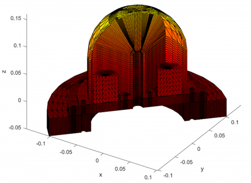 Rising temperature sensor prototype Daedalus
