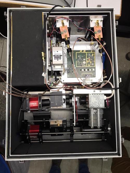 Internal lay-out of the ASPA instrument