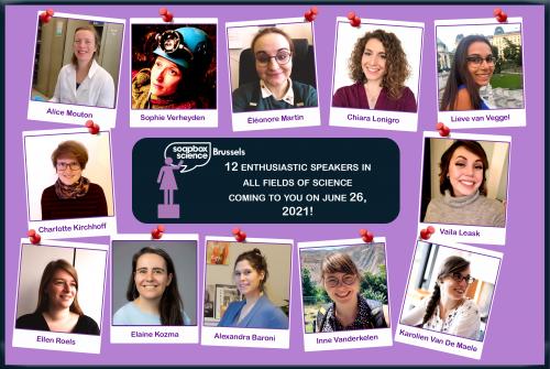 Soapbox Science Brussels 2021