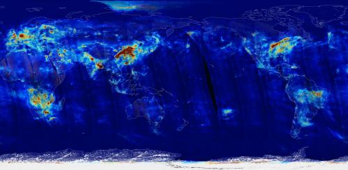 WorlMap, TROPOMI