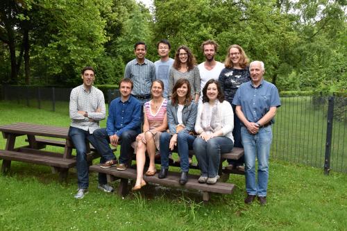 Martine De Mazière et groupe de recherche