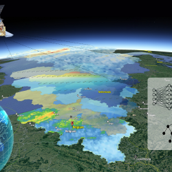 Mapping of surface NO2 distributions for Belgium