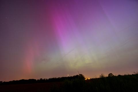 Aurora boven België